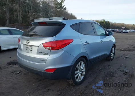 2012 Hyundai Tucson Limited from USA, damaged, VIN KM8JUCAC8CU383553